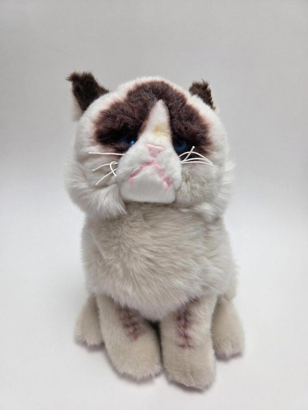 Gund Grumpy Cat the Siamese Cat Plush, Rare Vintage Collectible! (10 inch)